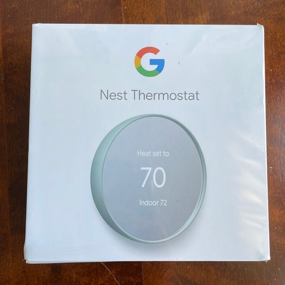Google nest thermostat.